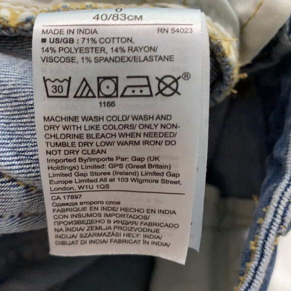 Banana Republic Denim Pencil Skirt - Picture 7 of 7